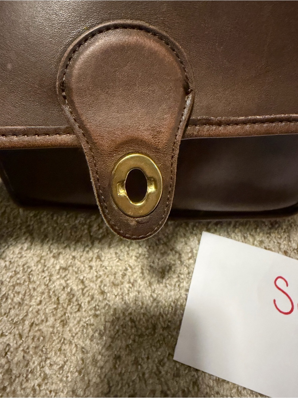 Vintage Coach Willis style number 9927 in mahogany - Picture 6 of 14